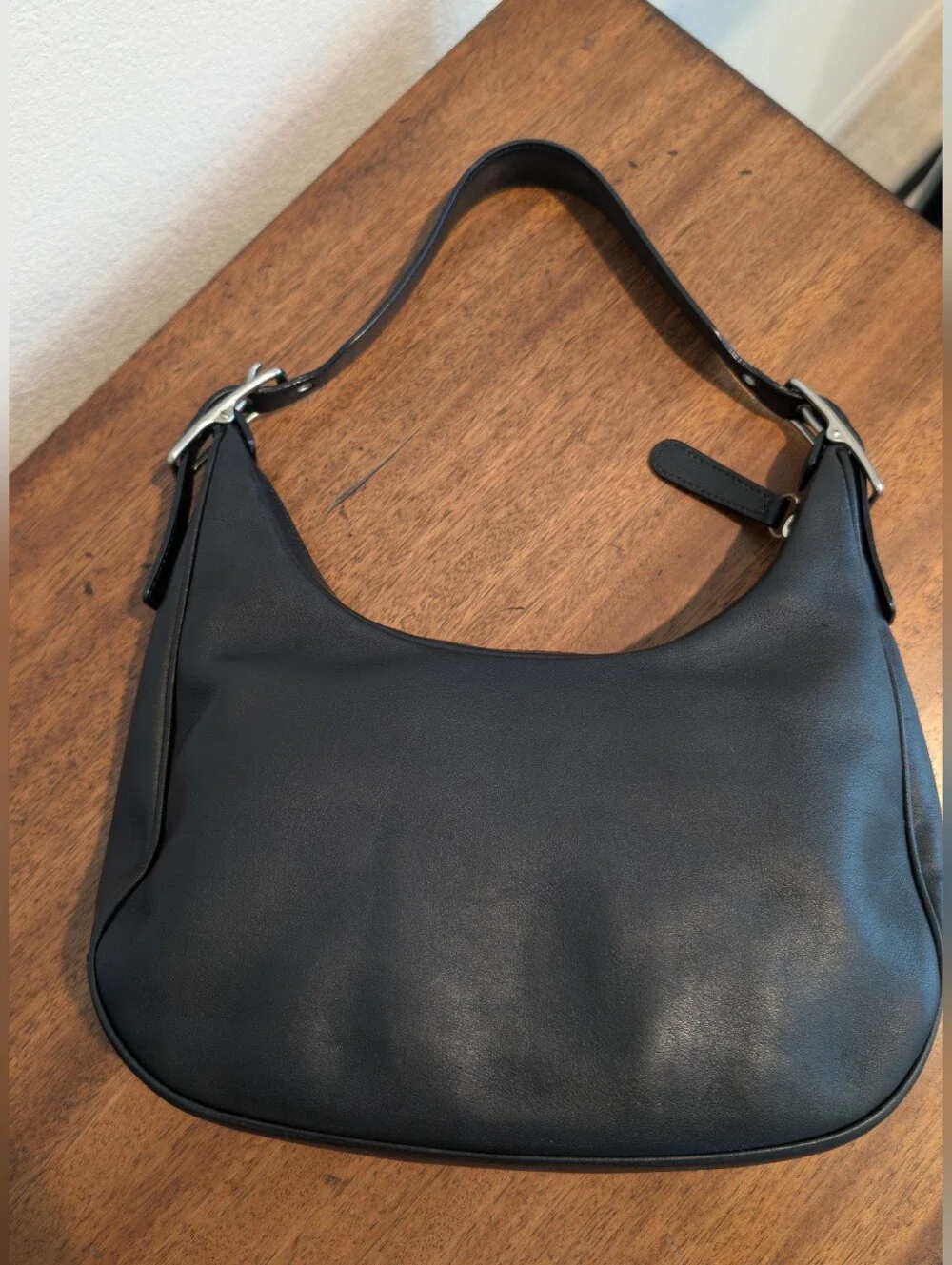 Vintage Coach 9342 Legacy West Zoe Black Hobo Shoulder Bag